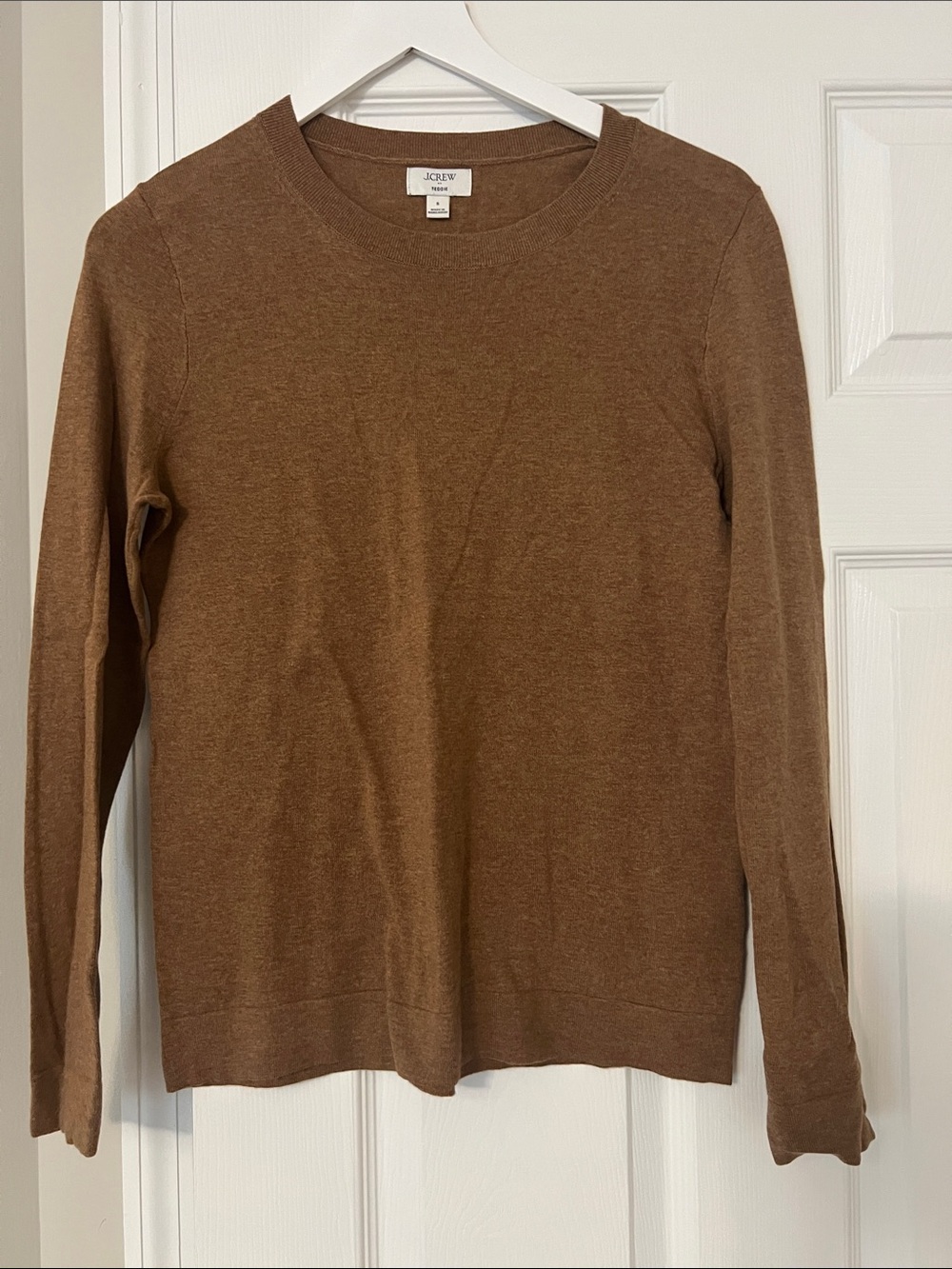 J. Crew Women's Crewneck Sweater in Brown